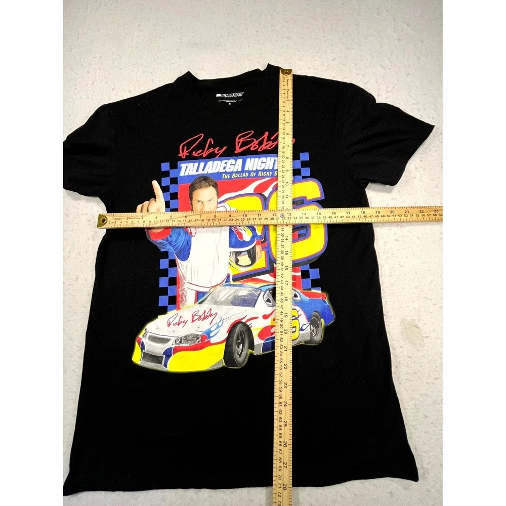 Talladega Nights T Shirt Men M Black 26 NASCAR Ricky Bobby Ballad Of Ricky Bobby